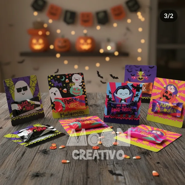 Porta Chocolatines Halloween