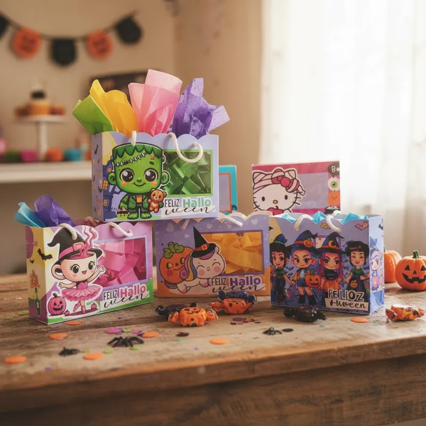 Bolsas Halloween con visor