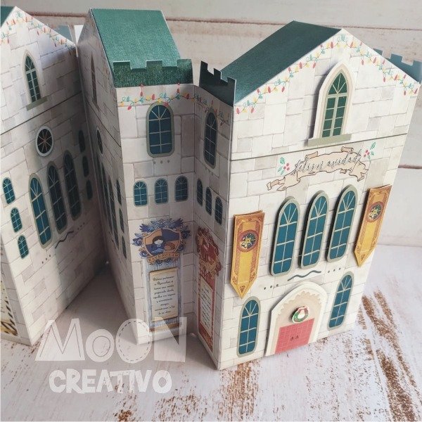 Harry Potter A4 castillo Hogwarts Calendario Adviento