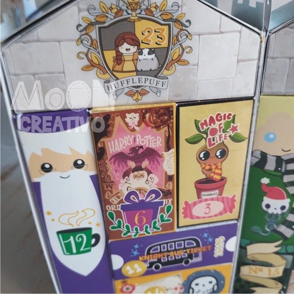 Calendario A3 Adviento Castillo Hogwart