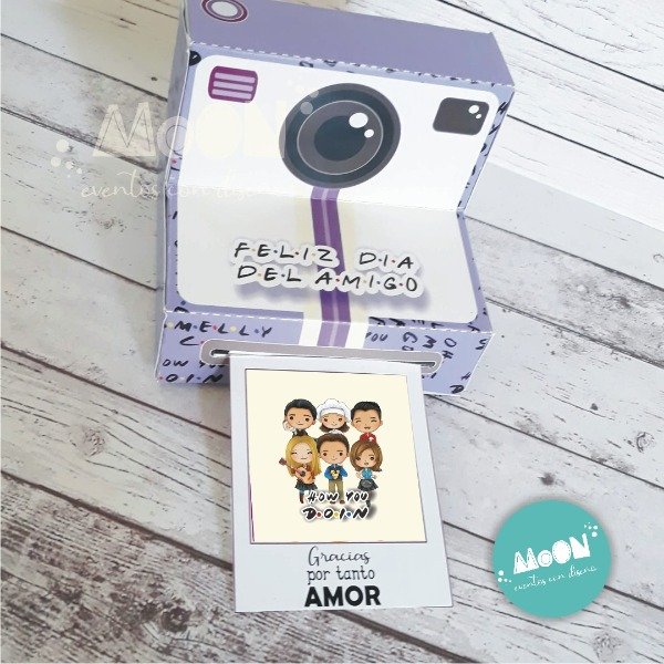 Cámara de Fotos FRIENDS Dia del Amigo