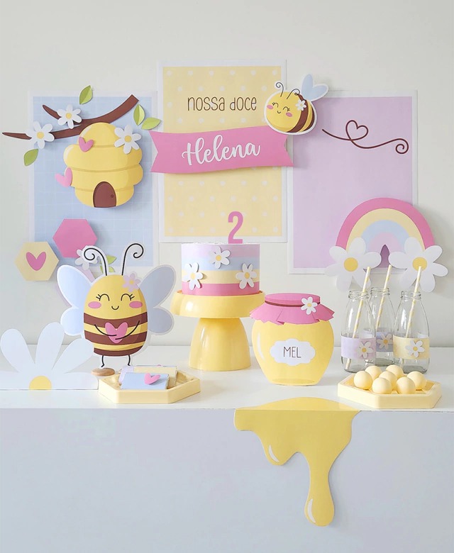 Kit Deco cumple Dulce Abejita